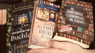 Reading Vlog: 3 B&uuml;cher mit dem Titel Buchladen/Buchhandlung