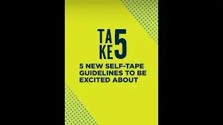 New Sag-Aftra Self-Tape Rules