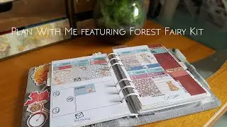 Plan with Me featuring Luscious Labels Forest Fairy Kit
