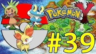 Pokemon Y Walkthrough (Snowbelle City Gym, Gym Leader Wulfric, & Route 21 Pt. 39)