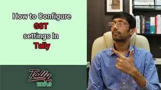 How to configure GST in Tally ERP 9 | Tally में GST configuration कैसे करे ???