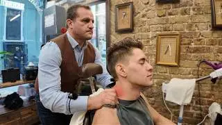 ASMR Turkish Barber with Old School Skills (Traditional Cut & Massage)