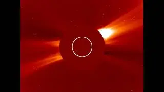 November 2017 Time-lapse Sun coronal activity SOHO LASCO C2