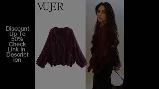 MUJER Ruffle Womens Blouses Semi Sheer Casual Blouses Woman Spring Fairy Shirts and Blouses for Lady