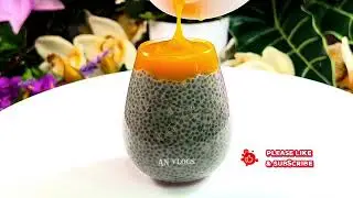 Mango 🥭Chia Pudding 😋#youtubevideo #viralvideo #AER #trending