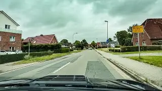 🛣️ eine FAHRT durch📍BINGUM - Ostfriesland | POV