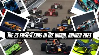The 25 Fastest Cars in the World, Ranked 2023 #ranked #top25video #top #tranding