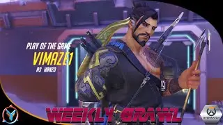 Overwatch Overly Defensive - Weekly Brawl - Hanzo