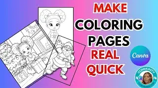 Как создавать раскраски за считанные минуты с помощью Canva