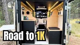 Tiny Home Road to 1k Subscribers | #lifeontheroad