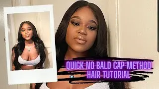 Quick Mini Hair Tutorial | No Bald Cap Method | KNYANKAH NAOMI