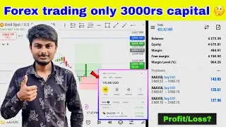 Live Forex Trading in Xauusd 🥰|How ti start Forex trading?|Live scaling in Gold|Forex broker|Forex