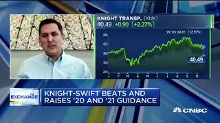 Knight-Swift CEO on busy times for truckers and outlook going into the holidays