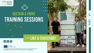 Sustain-a-Print Horizon Europe Project: Training on Screen Printing by Melsen Tech