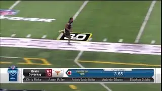 Longhorns WR Devin Duvernay NFL Combine 40-Yard Dash