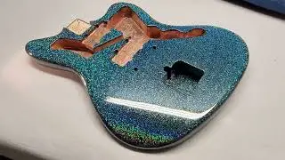 Shark Bite Holoflake Warmoth Guitar Finish - GuitarPaintGuys