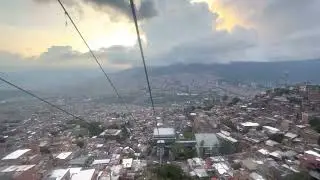Medellín from Metro Cable line K