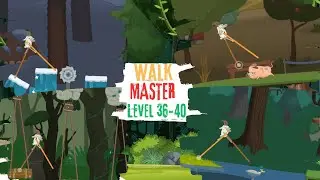 Walk Master Level 36-40 GamePlay | Watch the Goats Go Through Obstacles.