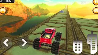 Ultimate Monster Truck 3D Stunt Racing Simulator - Android Gameplay #2