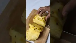 Make the perfect Pineapple juice at home #shorts #asmr