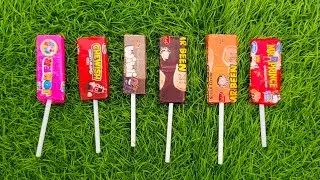 Satisfying Video Rainbow Mixing All Lollipop & Color EGGS From Chocolate Magic Candy & Cutting ASMR