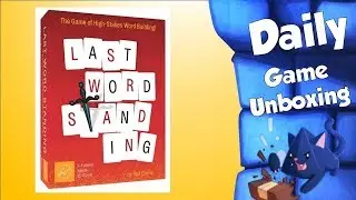 Last Word Standing - Game Unboxing