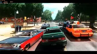 GTA 4 Cinematic Graphics Ray Tracing RTGI RESHADE Gameplay test