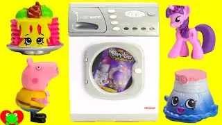 Washing Machine Surprises with Shopkins My Little Pony and More Toy Genie