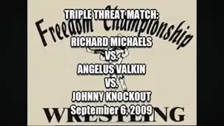 Petey Nice referees Angelus Valkin Vs Richard Michaels Vs Johnny Knockout at FCW!