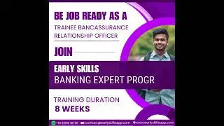 Join Early Skills Banking Expert Program and kickstart your career in just 8 weeks. #earlyskills