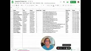 Google Sheets Tips - Column Width, and Freeze Rows & Columns