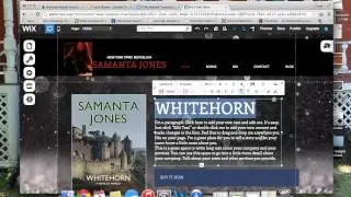 Wix Instruction 2  Editing Template
