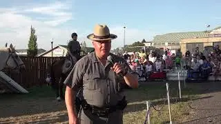 New York State Police Exhibit Mounted Patrol Demonstration 2023 2