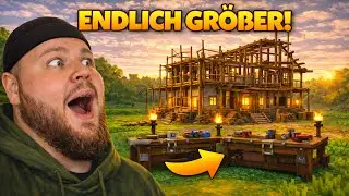 🏠ENDLICH MEHR PLATZ! Mein Haus wird RICHTIG groß | HYTALE #3