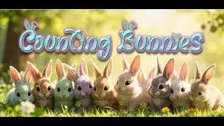 🐰🎶 Counting Bunnies | Fun Educational Kids Song | Easter