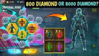 NEW CRIMINAL RING EVENT | GHOST CRIMINAL BUNDLE - GARENA FREE FIRE