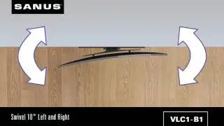 The Best TV Wall Mount for Curved TVs  SANUS Swivel Mount