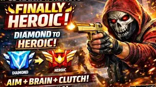 My first Free Fire video of 2026 and finally heroic lg gyi 🔥#headshot#ffranked#heroicgrind #freefire