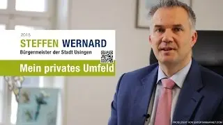 Usingen w&auml;hlt Steffen Wernard - B&uuml;rgermeister stellt sein privates Umfeld vor