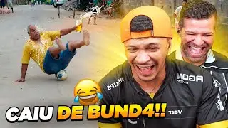 O VENTO BATEU & O BEBADO CAIU DE BUNDA 🤣🤣 *gol dos inscritos *