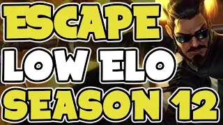 ESCAPE LOW ELO on EVERY ROLE in Season 12 - League of Legends