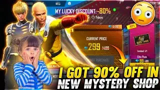 OMG😯 90% OFF IN MYSTERY SHOP | I GOT EVERYTHING IN GARENA FREE FIRE