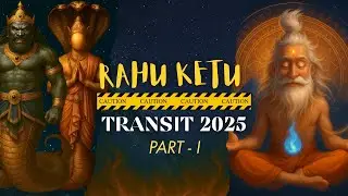 RAHU KETU GOCHAR / TRANSIT 2025 Prediction for 12 RASHI | Vedic Indian Astrology 2025 | PART - 1