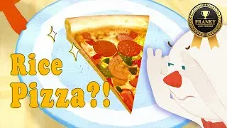 🍕Rice Pizza vs A Weird Dish!☠️ 🥗  Franky's Food Adventure | Franky and Friends | E12