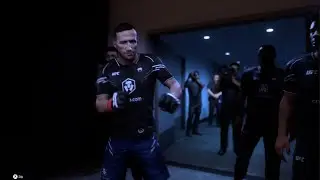 EA SPORTS UFC 5 Justin gaethje vs Paddy pimblett simulation