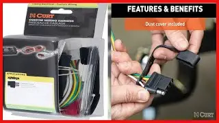 Effortless Towing with CURT&rsquo;s Custom 4-Way Trailer Wiring Harness for Honda Ridgeline