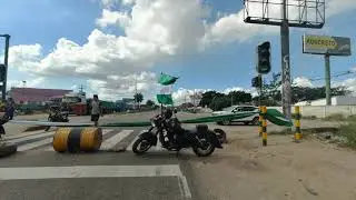 ⁴ᴷ 🚴🏻‍♀️ Santa Cruz - 🇧🇴 | Paro cívico 2022 | De mi casa al Aeropuerto Viru Viru | La vida de Li
