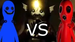 Red VS Blue Imaginary Friend (Sebastian Annoyed) | Worth The Wait Update (Pressure)