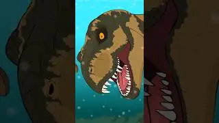 T-Rex Goes Fishing - Jurassic World Rebirth animated song