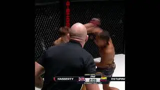 Panda POWER 🐼💥 Jordan Estupinan drops Freddie Haggerty twice in Round 2 and wins his ONE debut!
